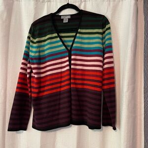 Designers Originals Multicolor Striped Cardigan